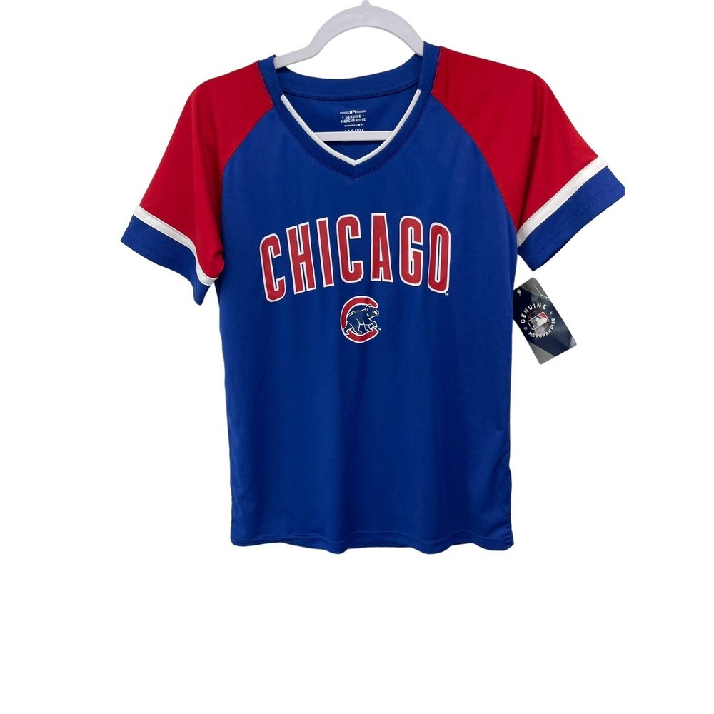 MLB Chicago Cubs Shirt Youth‎ 12 14 Genuine Merchandise NWT Baseball Jersey